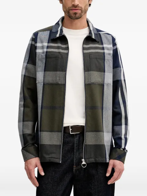 Barbour chemise zippée Lannich à carreaux