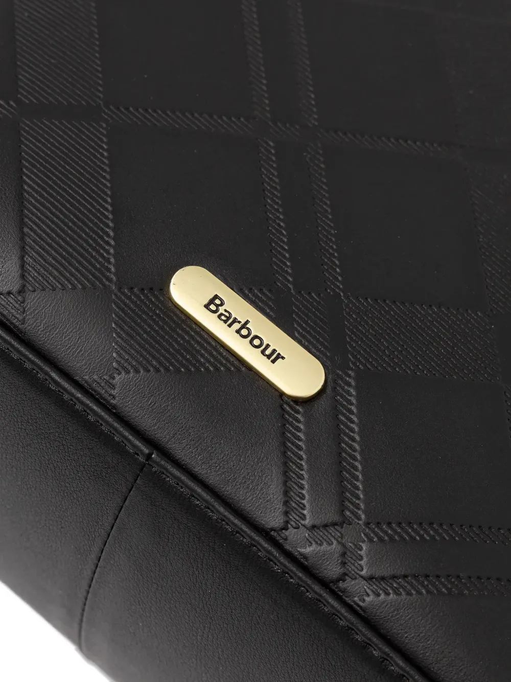 Barbour Birch Deboss gewatteerde shopper Zwart