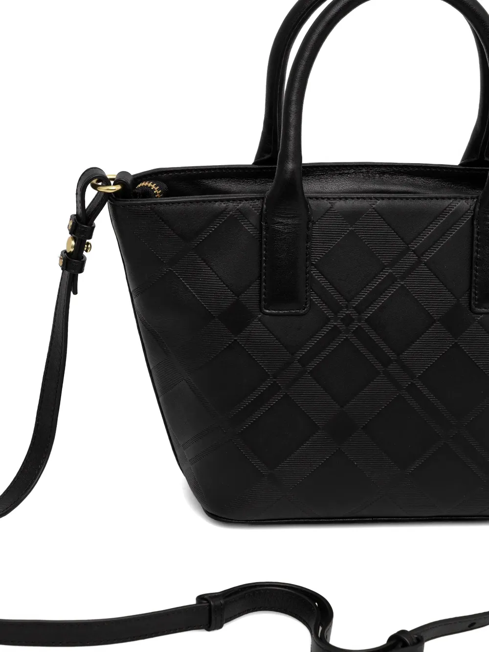 Barbour Birch Deboss gewatteerde shopper Zwart