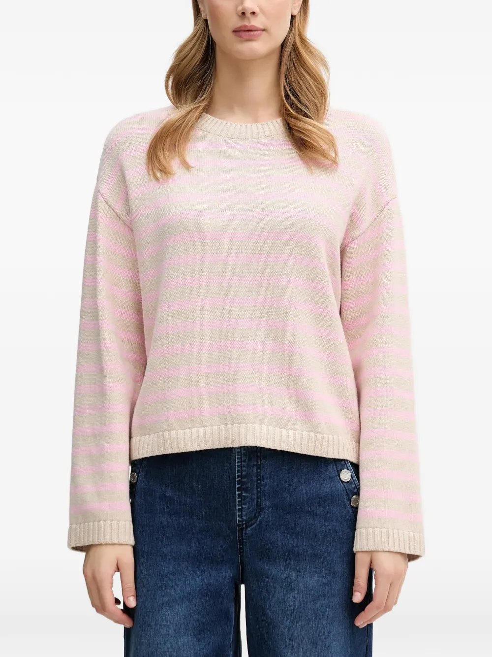 Barbour Rosie striped sweater - Toni neutri