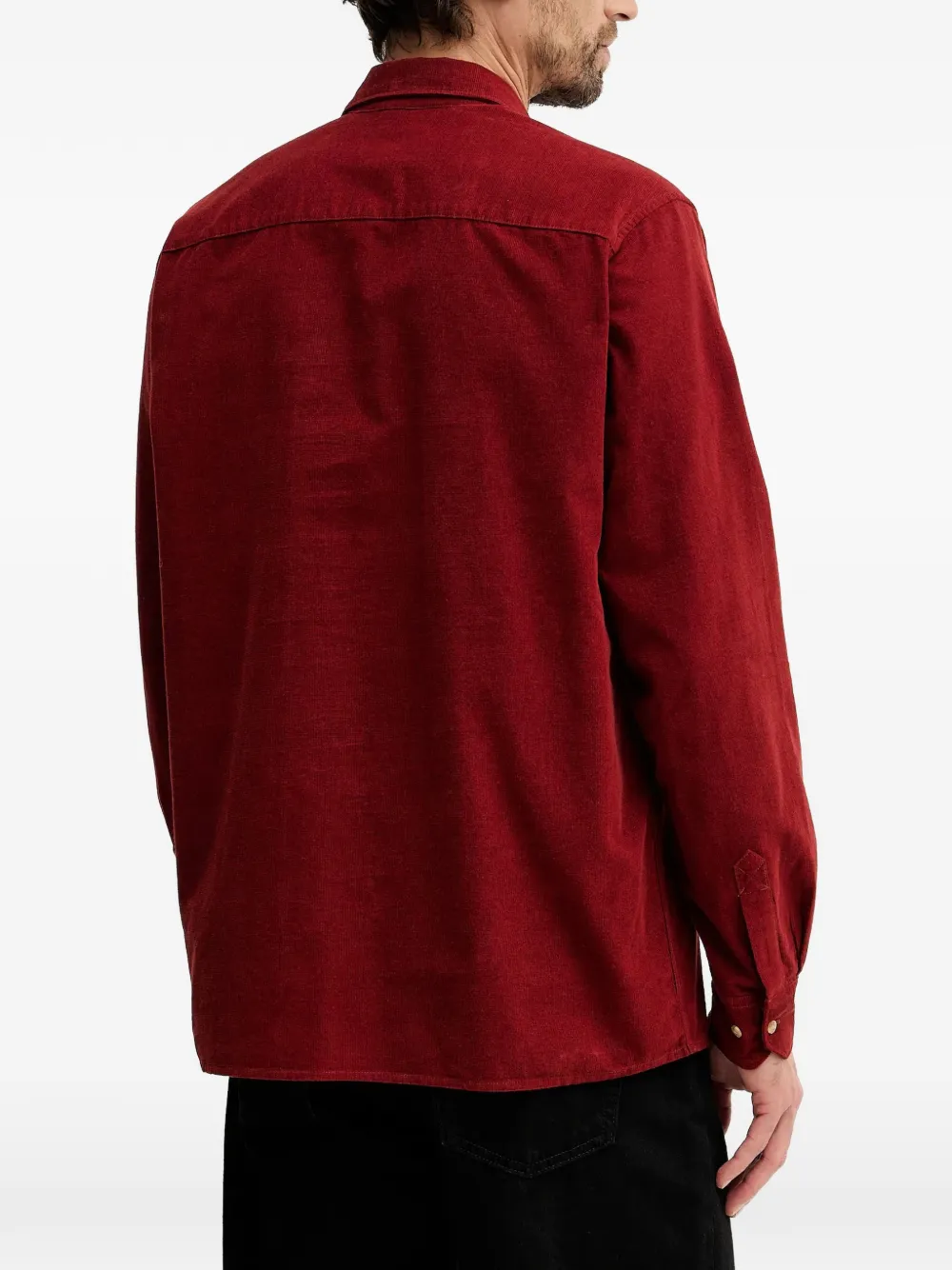  Barbour Haltcliff Pocket Shirt - Red 