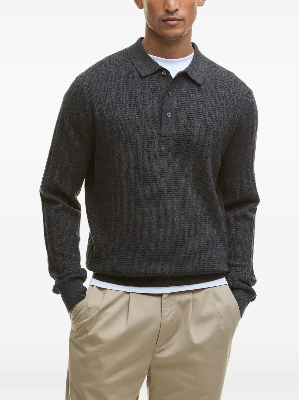 Barbour Smeaton poloshirt Grijs