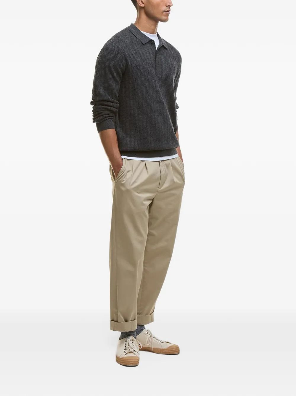 Barbour Smeaton poloshirt Grijs