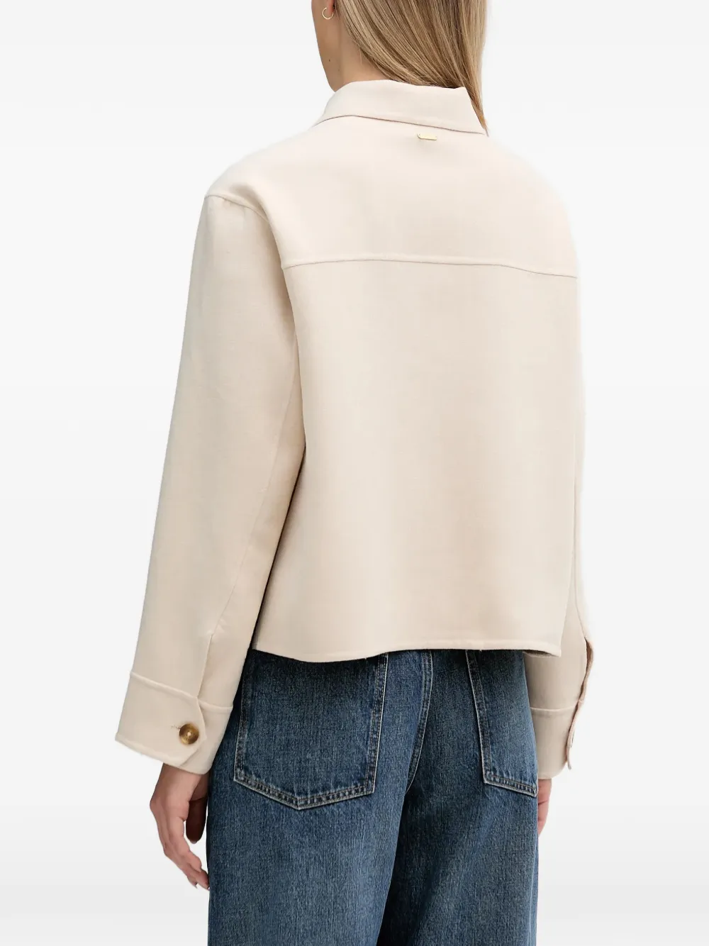  Barbour Ashdon Pocket Button Jacket - Neutrals 