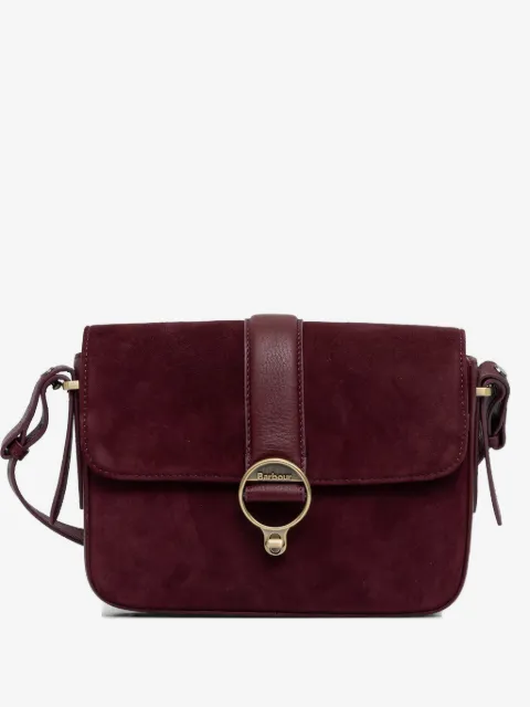 Barbour bolsa crossbody Rosa con detalle de anillo
