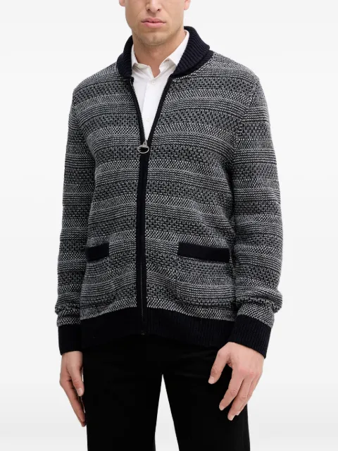 Barbour Helmsley zipped pockets knitted cardigan