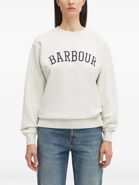 Barbour Northumberland logo crew-neck sweater
