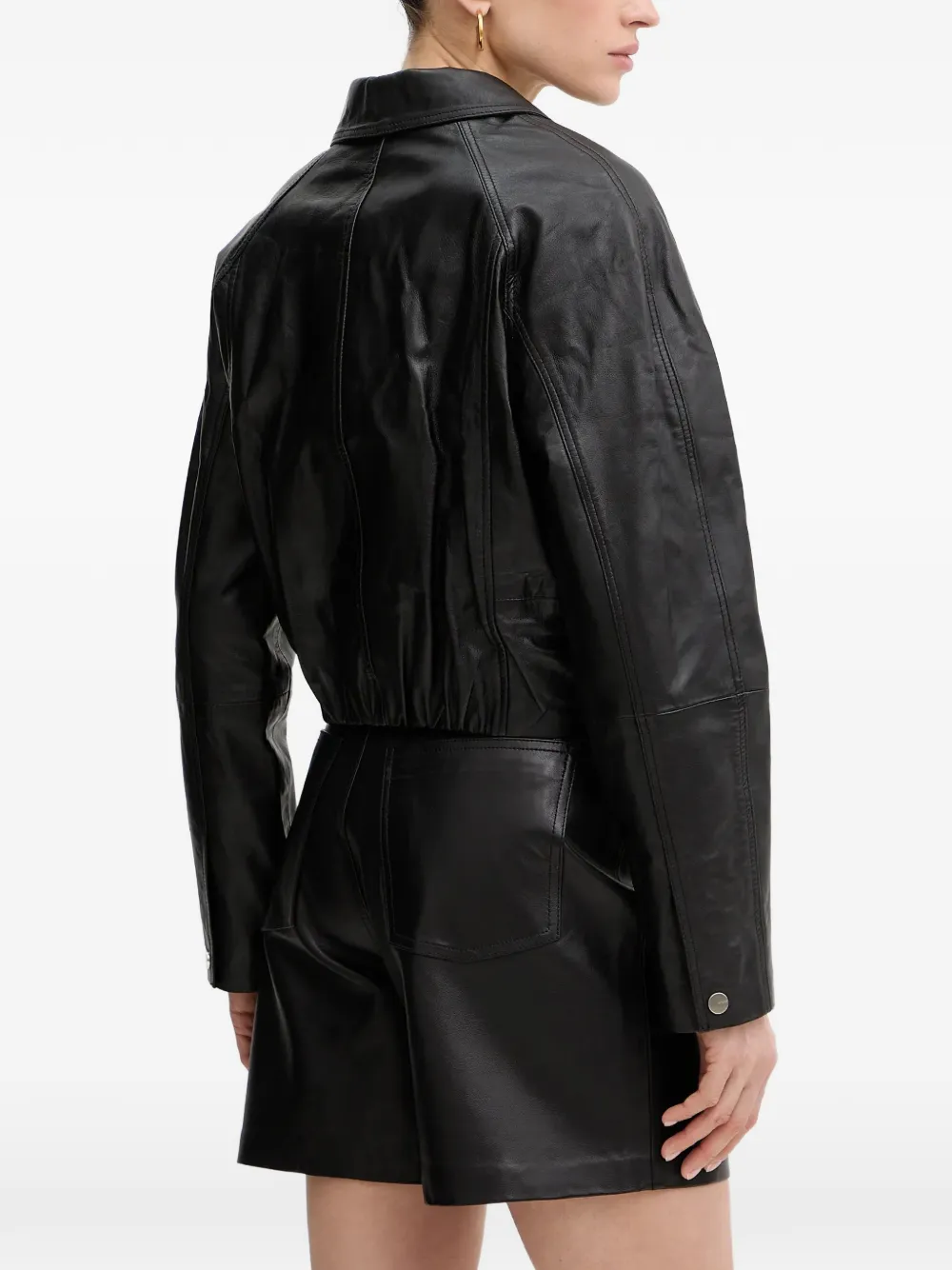 PINKO Jack met rits Zwart
