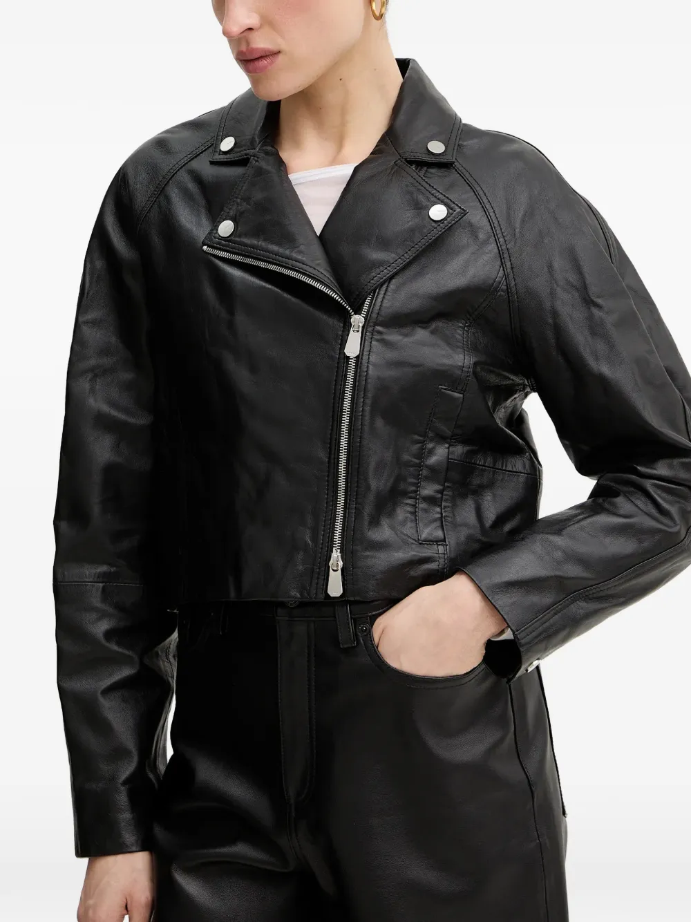 PINKO Jack met rits Zwart