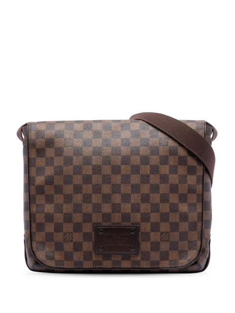 Louis Vuitton Pre-Owned bolsa crossbody Brooklyn MM en Damier Ebene 2009