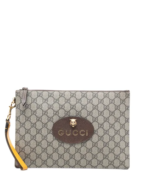 Gucci Pre-Owned 2000-2015 GG Supreme Neo Vintage clutch bag