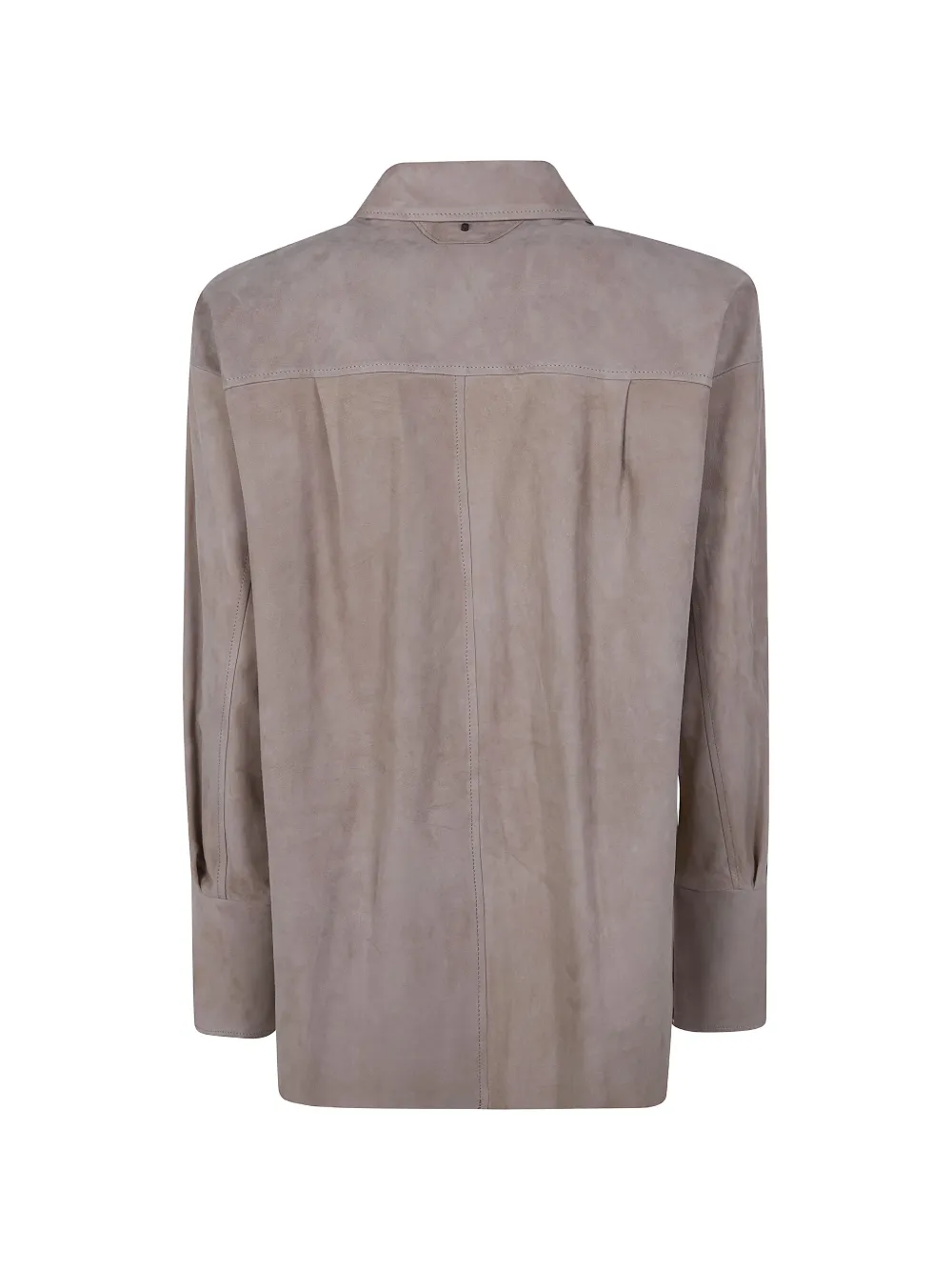  Salvatore Santoro Leather Shirt - Neutrals 