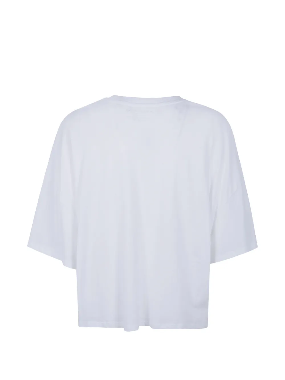 Majestic Filatures Cropped T-shirt Wit