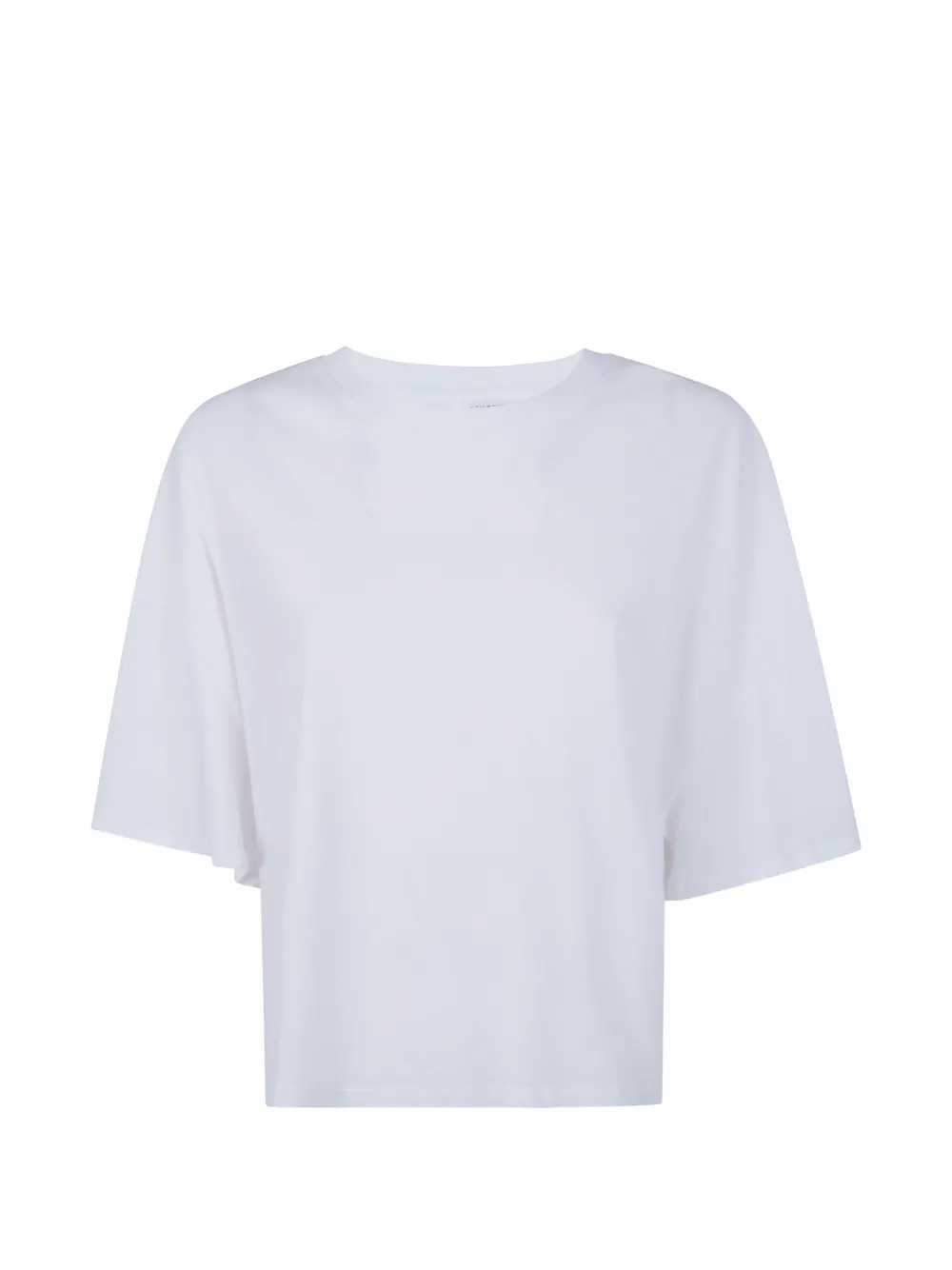 Majestic Filatures cropped T-shirt - Bianco