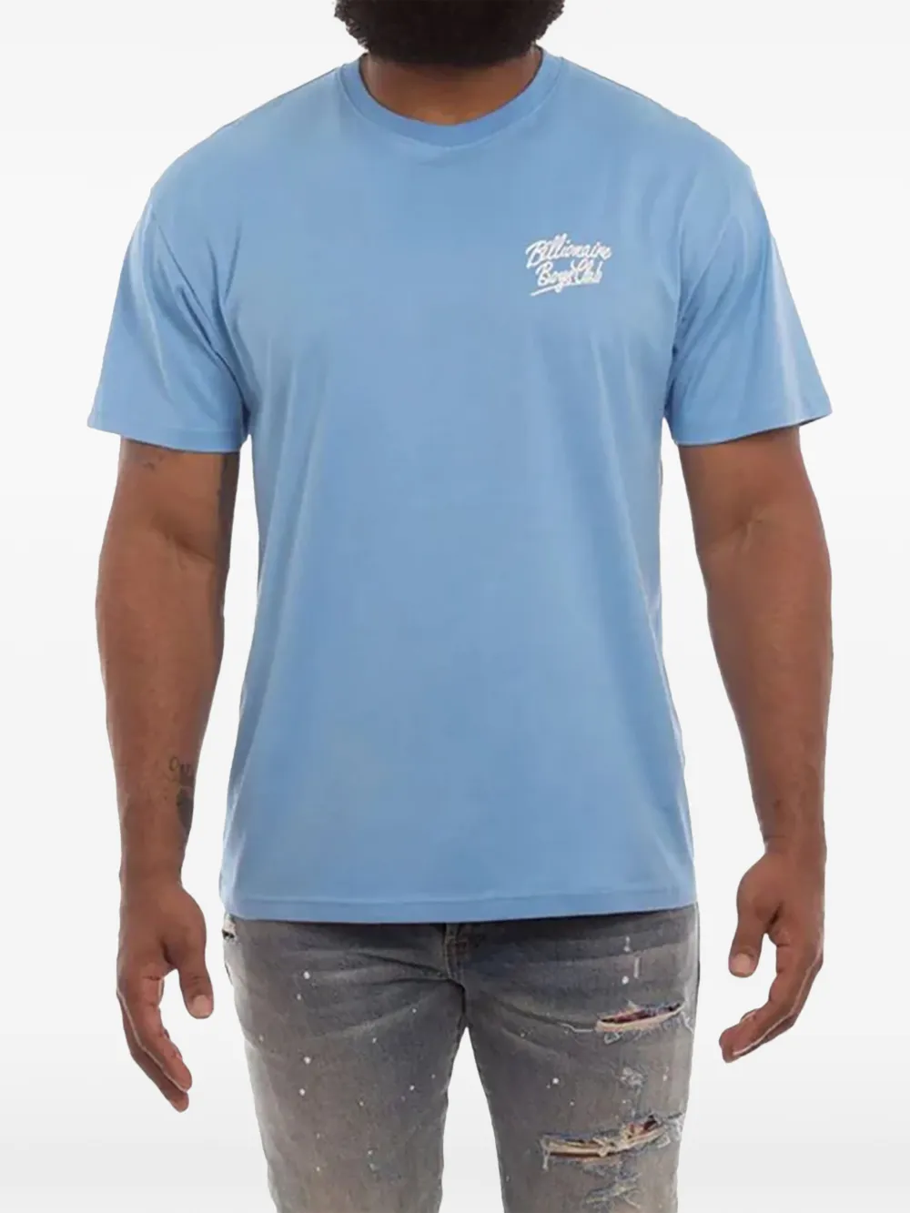 Billionaire Boys Club script short sleeve T-shirt - Blu