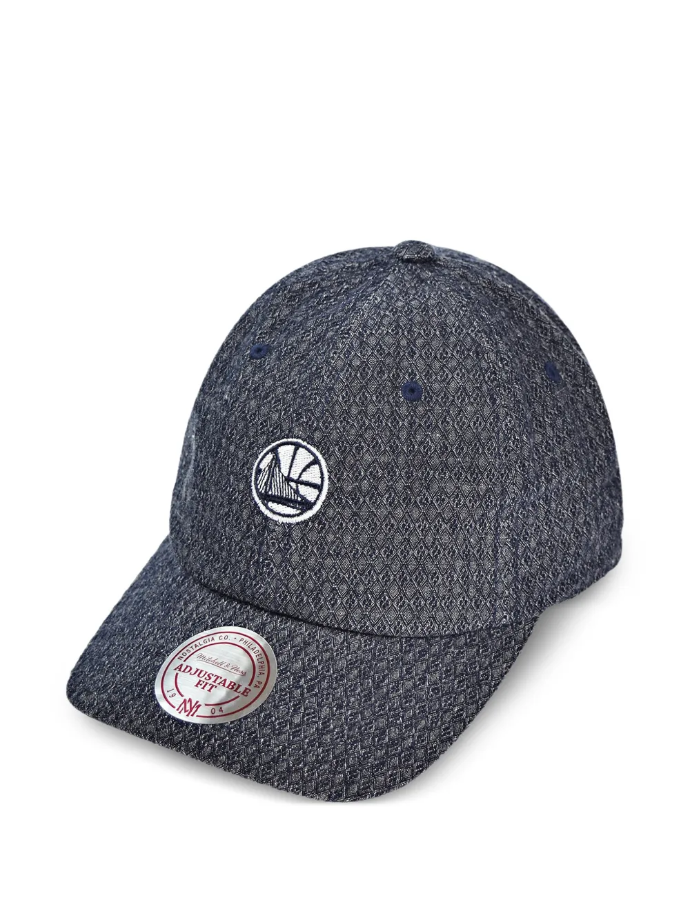 Mitchell & Ness Golden State Warriors baseball hat - Grigio
