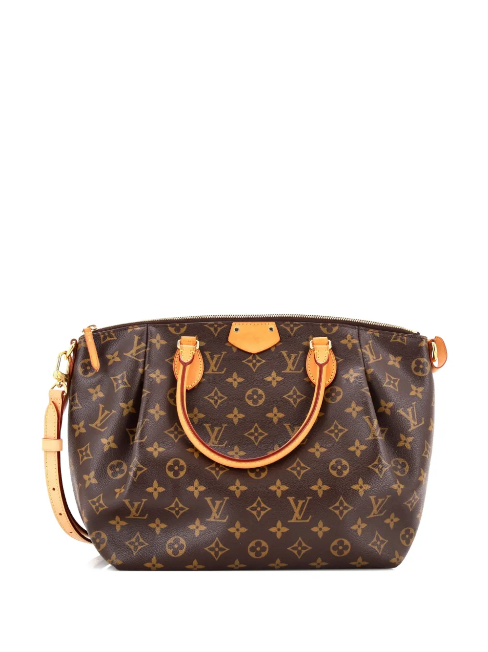 Louis Vuitton Pre-Owned Turenne Handbag Monogram Canvas MM satchel - Marrone