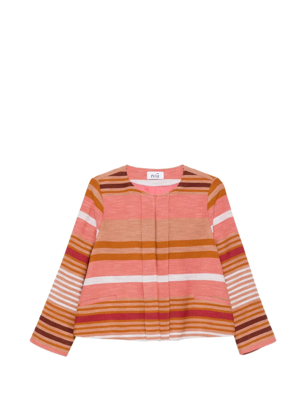 Niu striped jacket - Rosa