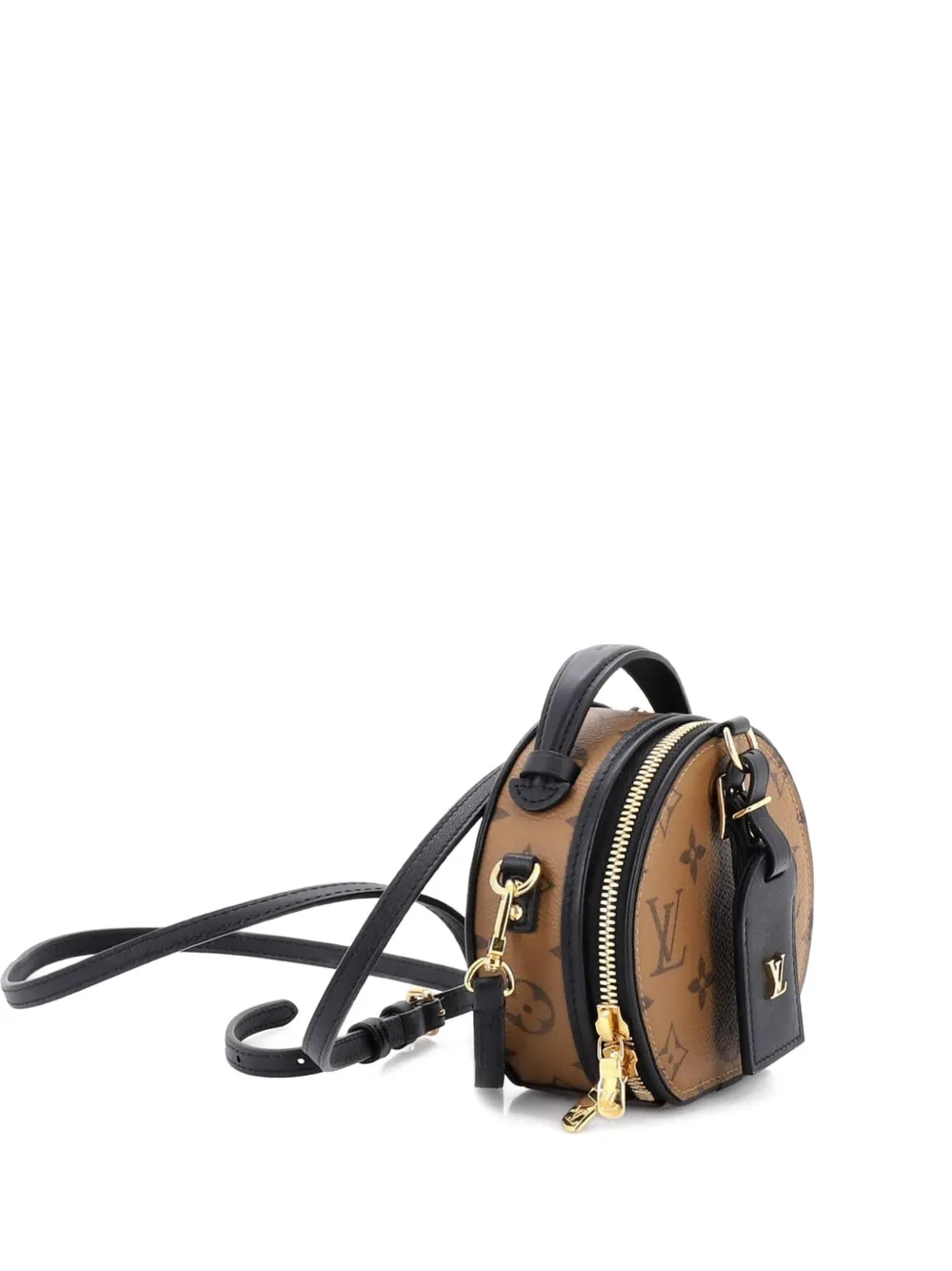 Louis Vuitton Pre-Owned Mini Boite Chapeau Bag Reverse Monogram Canvas crossbody bag - Marrone