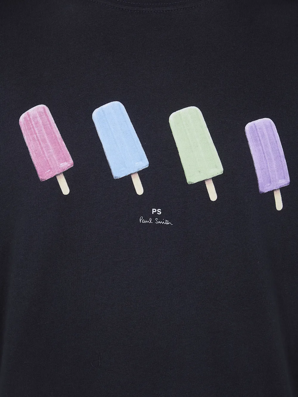 PS Paul Smith T-shirt met ijsjesprint Blauw
