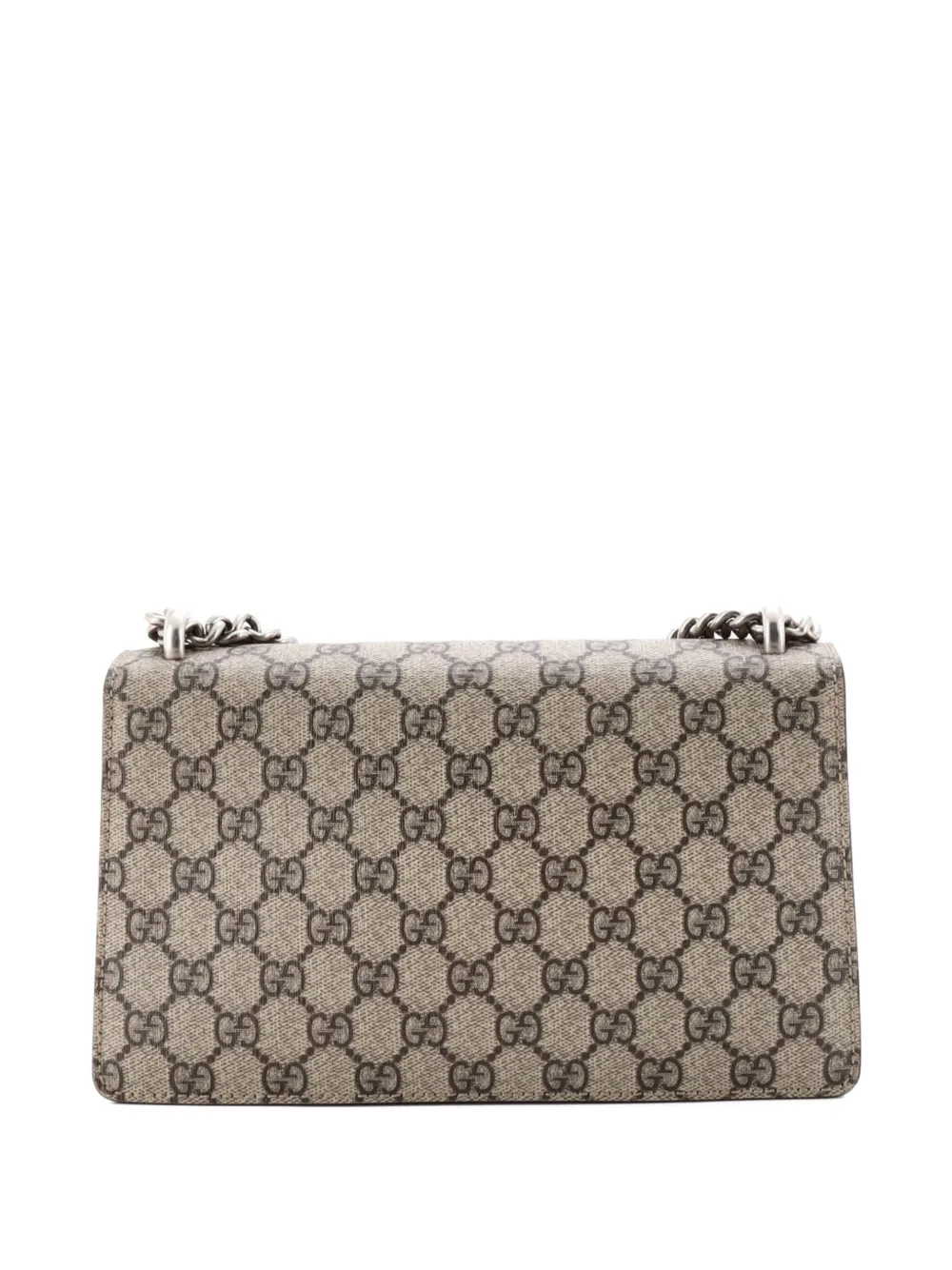 Dionysus Bag Gg Coated Canvas With Crystal Embellished Metal Small Shoulder Bag