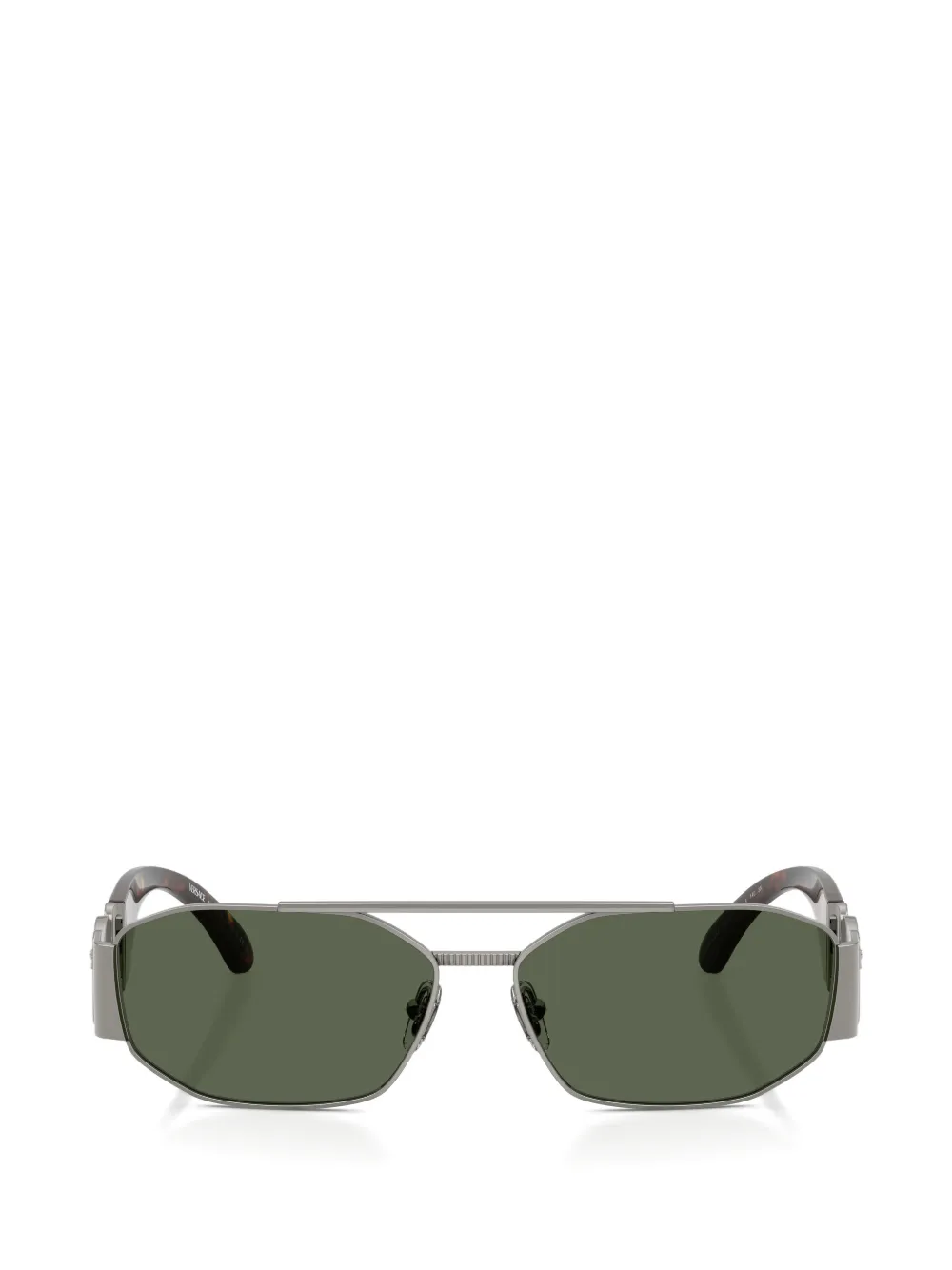 Versace Eyewear medusa geometric sunglasses - Grigio