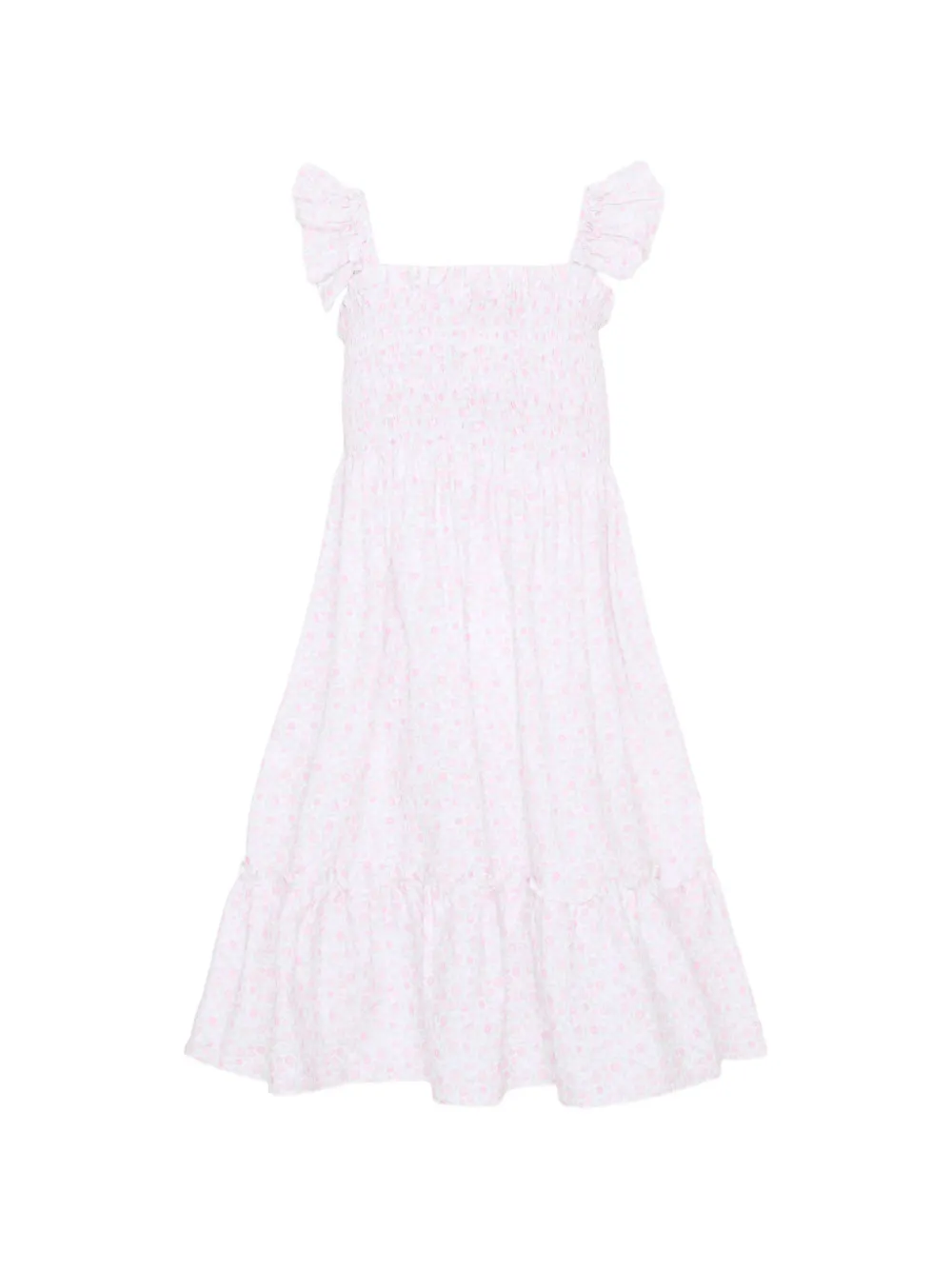 Patachou ruffled floral dress - Rosa