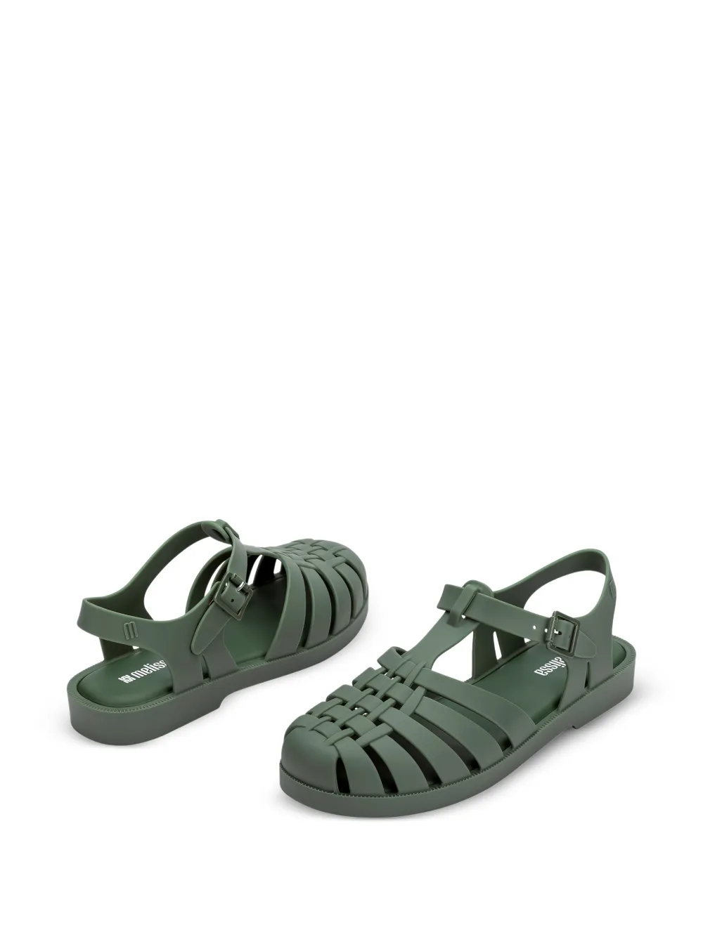 Melissa Possession sandalen Groen