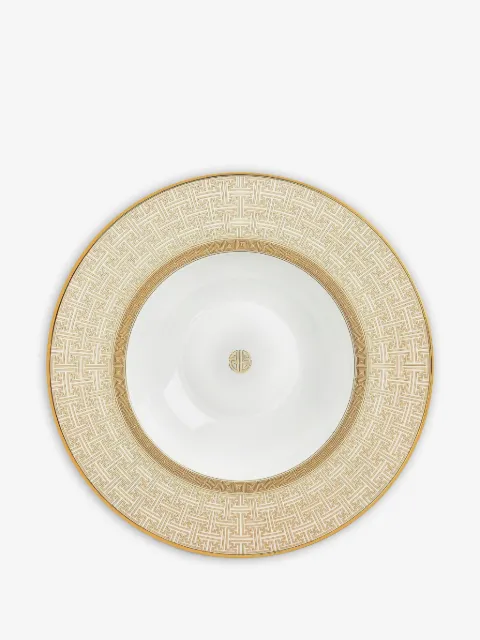 Shanghai Tang Tang Shou gold-trim plate