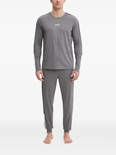 BOSS Balance stripe-detail pajama