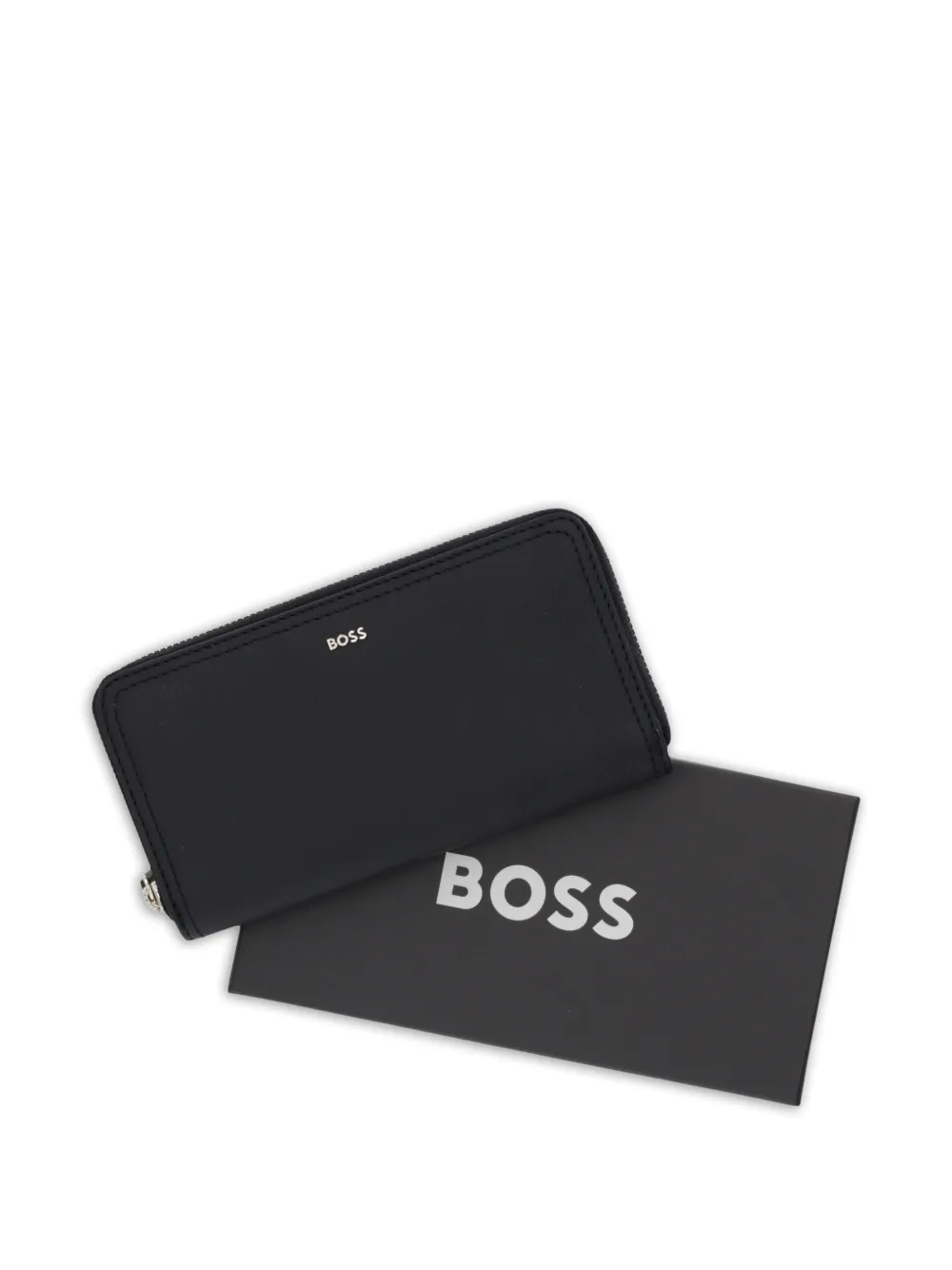 BOSS Portemonnee met rits Zwart