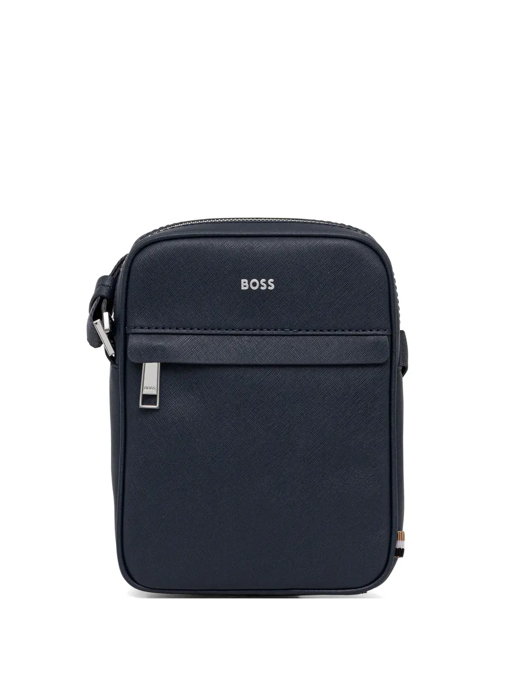 BOSS textured strap bag - Blu