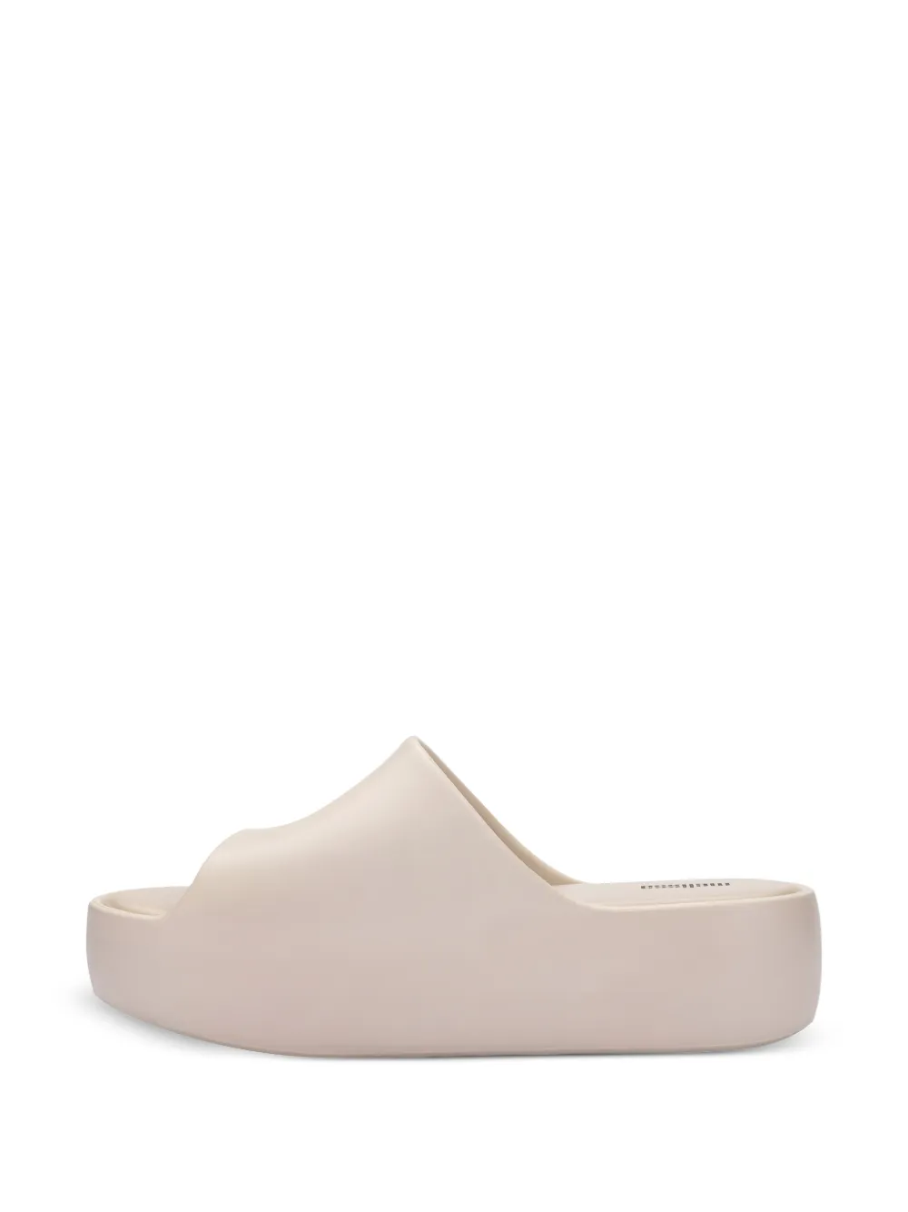 Melissa Free slippers met plateauzool Beige