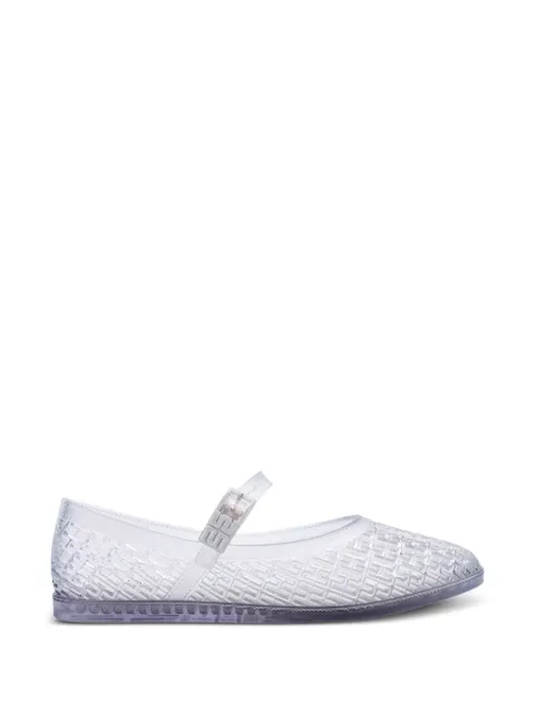 Melissa Harper buckle-strap ballet flats