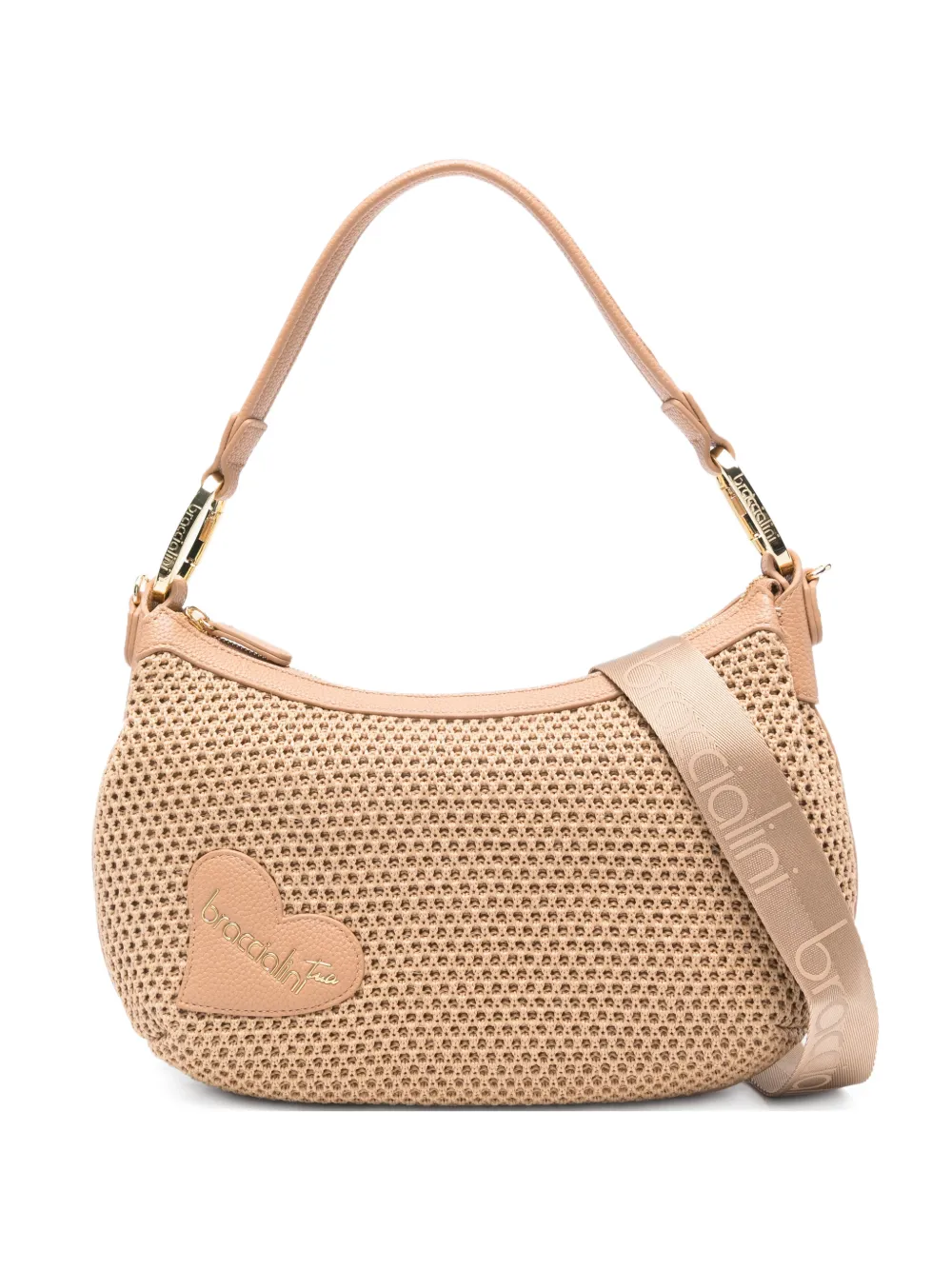 Braccialini Beth Tricot shoulder bag - Toni neutri