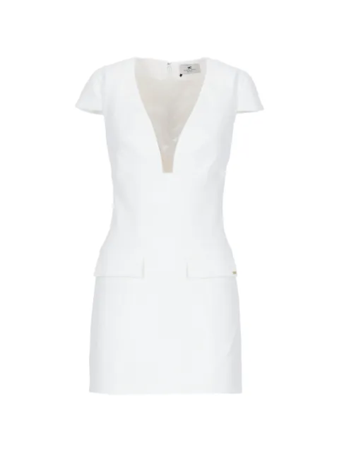 Elisabetta Franchi V-neck pocket dress