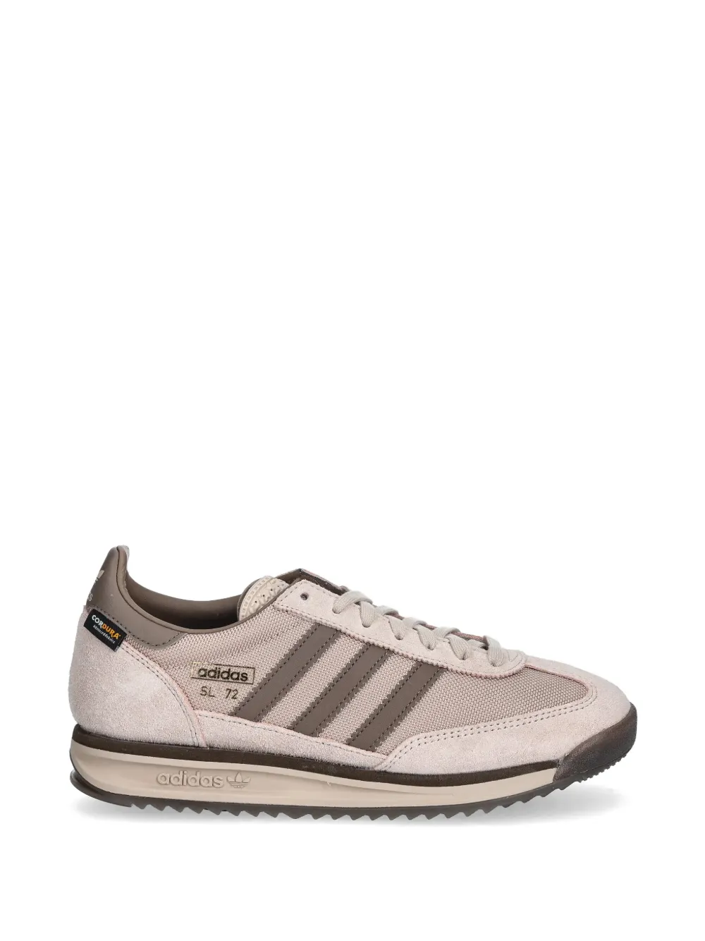adidas SL 72 three stripes sneakers - Nude