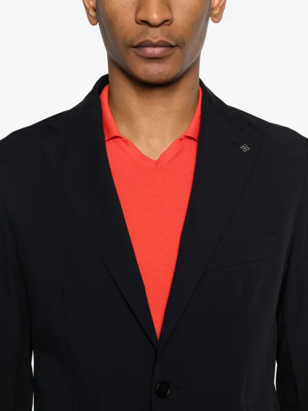 TAGLIATORE DAKAR 春夏ジャケット　48 Tagliatore Dakar Button Suit | Blue | FARFETCH RO