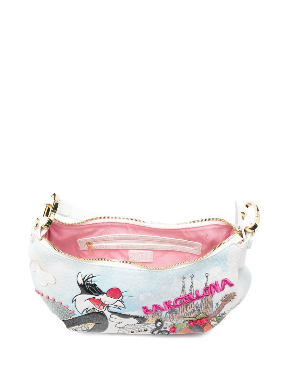 Cartoline Lt Graphic-Print Shoulder Bag