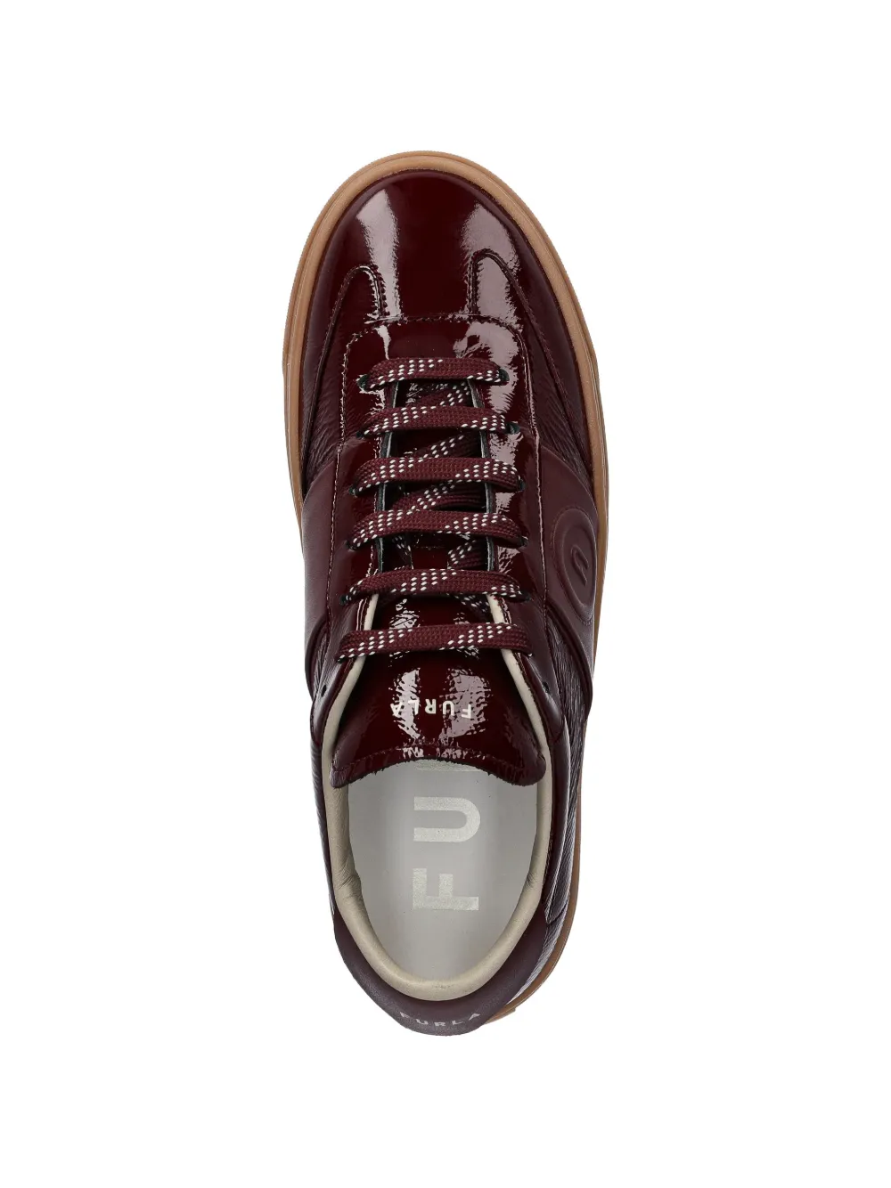 Furla Enjoy panelled sneakers Rood