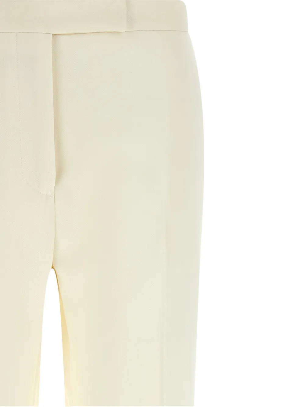  Tom Ford Creased Tuxedo Trousers - White 