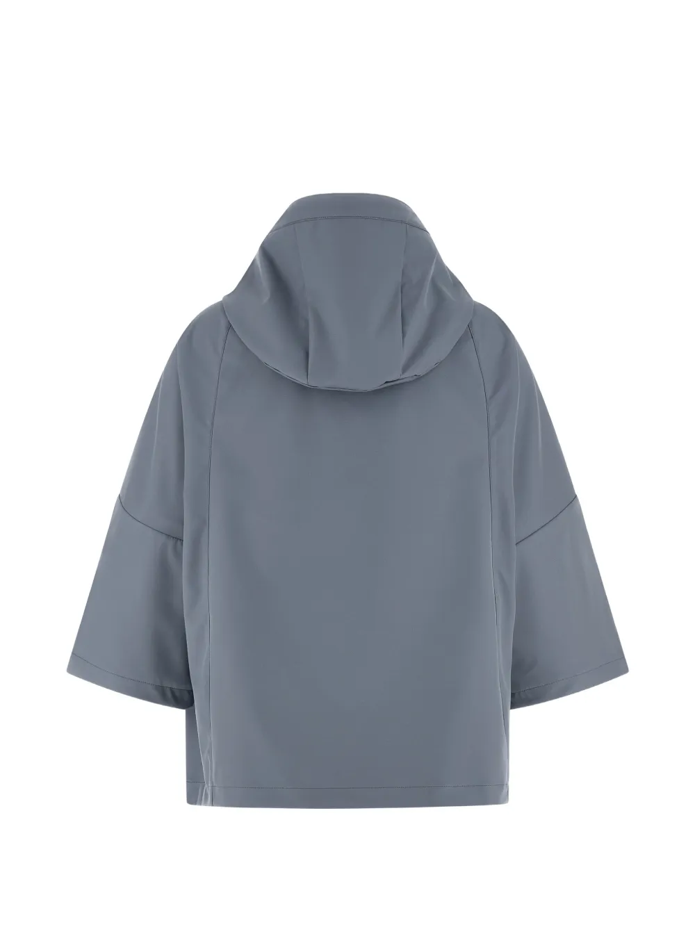 Removable Hood Flared Jacket