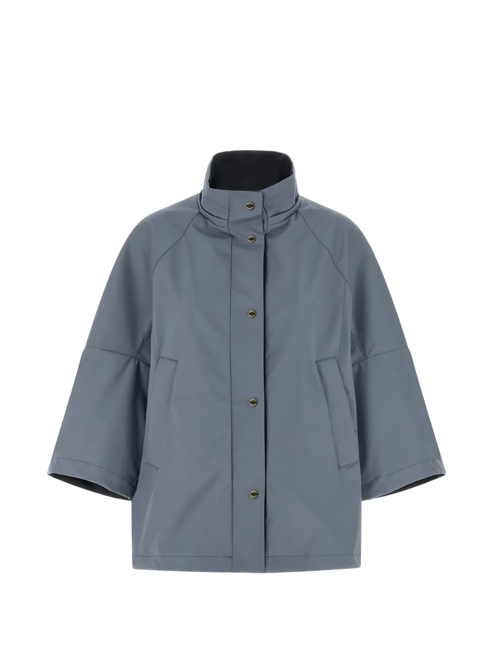 Removable Hood Flared Jacket