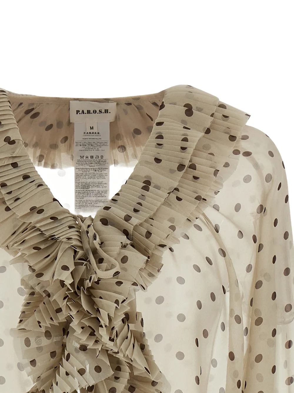 Ruffled-Detail Blouse
