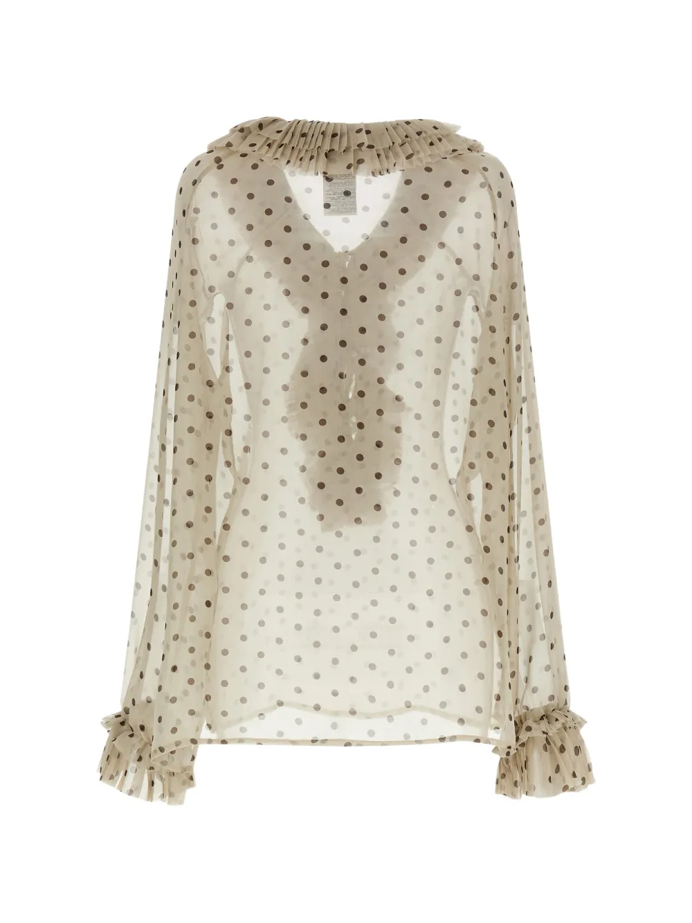 Ruffled-Detail Blouse