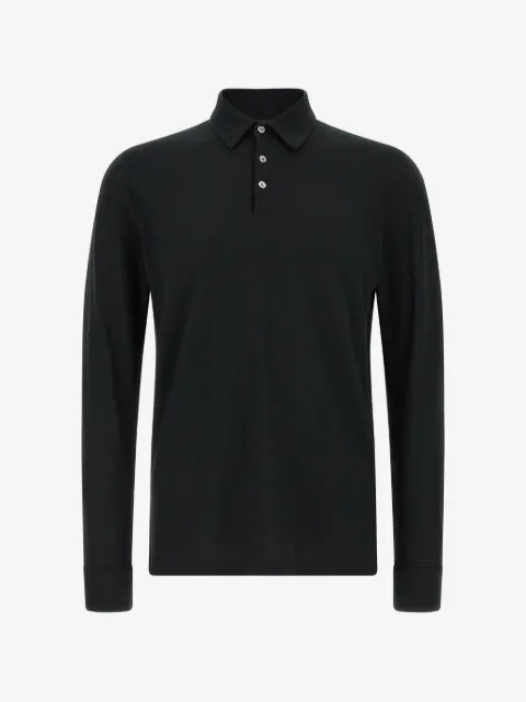 Zanone long-sleeve polo shirt