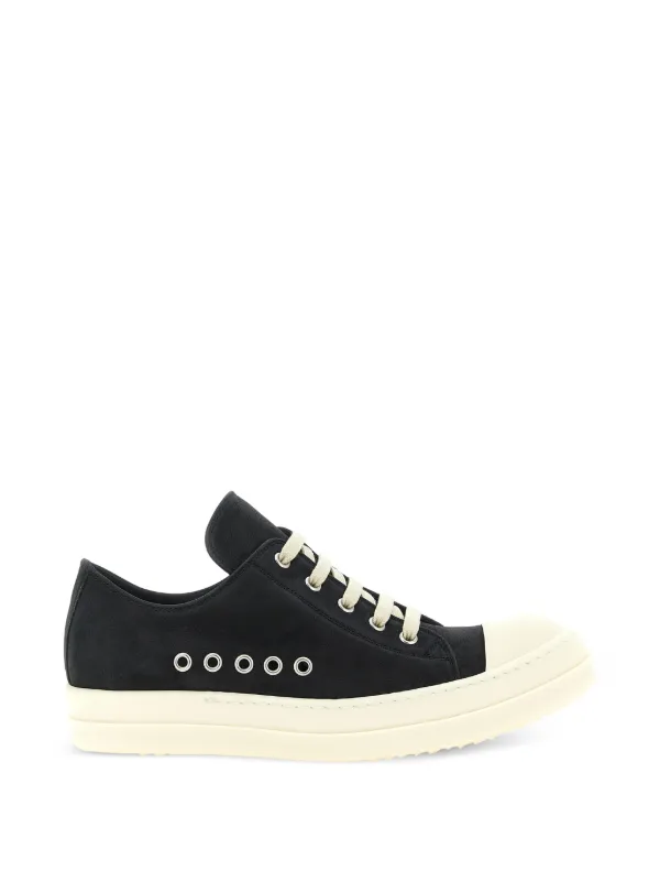 Rick Owens Extreme Low Sneaks Sneakers in Black