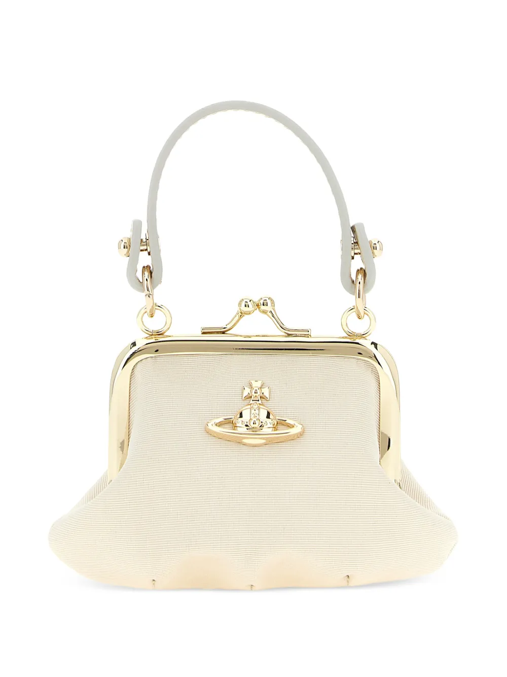 Vivienne Westwood mini Granny tote bag - Toni neutri