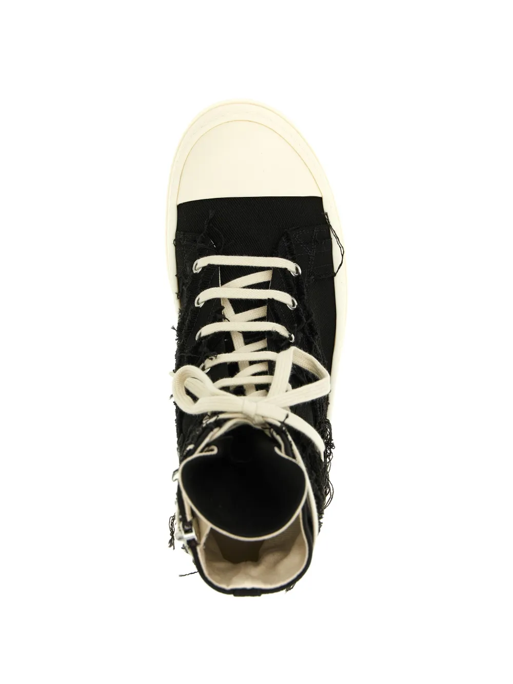 Rick Owens DRKSHDW Slashed sneakers Zwart