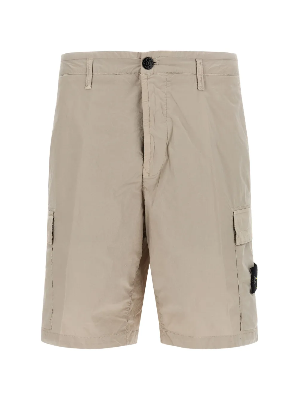 Stone Island cargo logo-badge shorts - Neutrals
